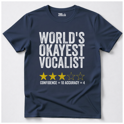 World's Okayest Vocalist T-Shirt