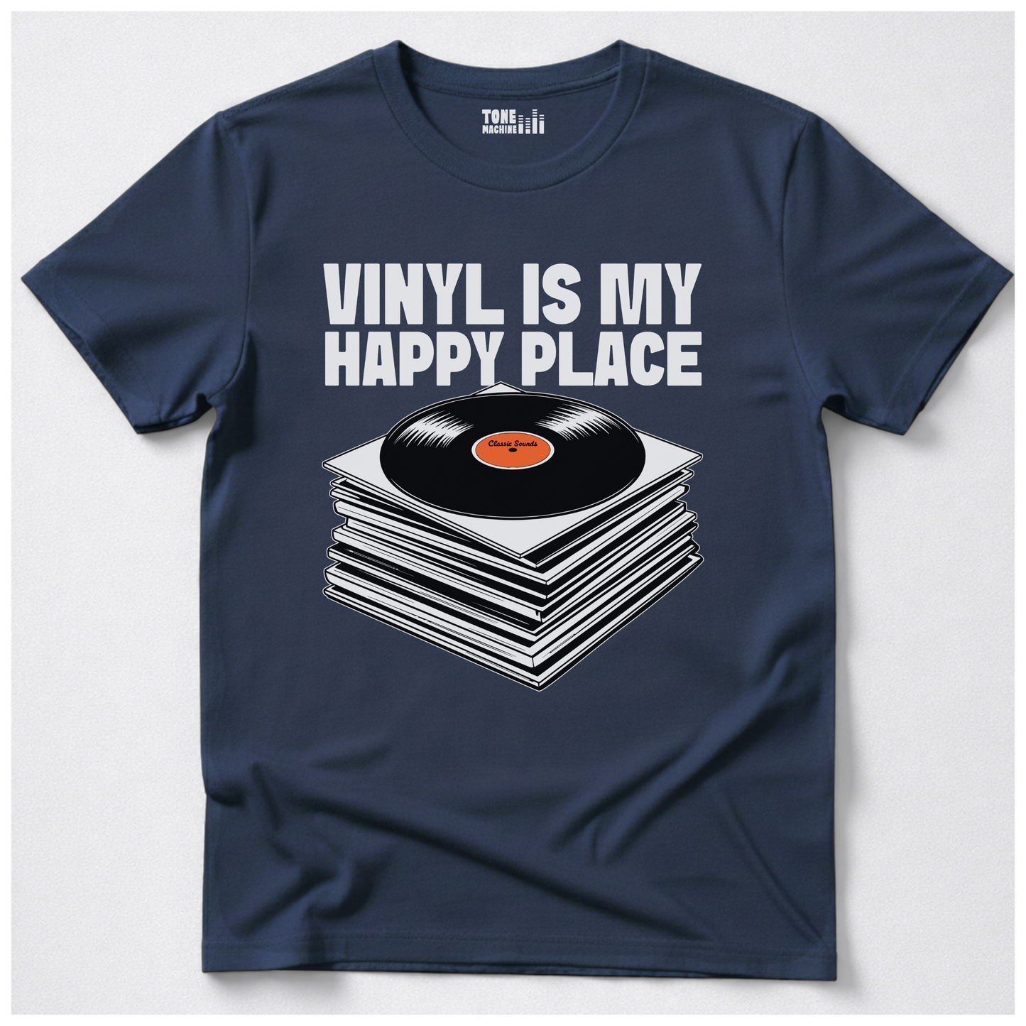 Vinyl Is My Happy Place T-Shirt