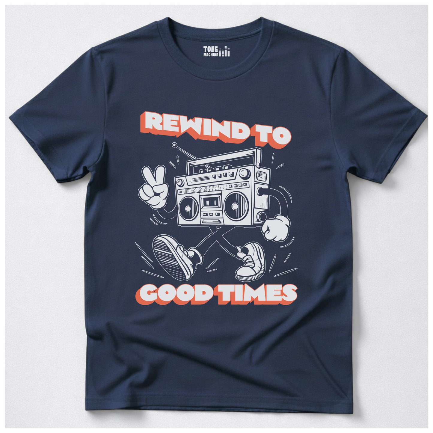 Rewind To Good Times Retro T-Shirt