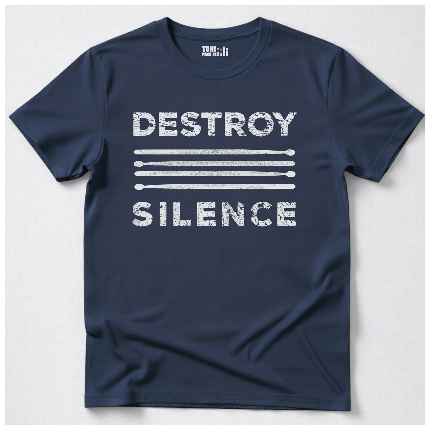 Destroy Silence Drum T-Shirt