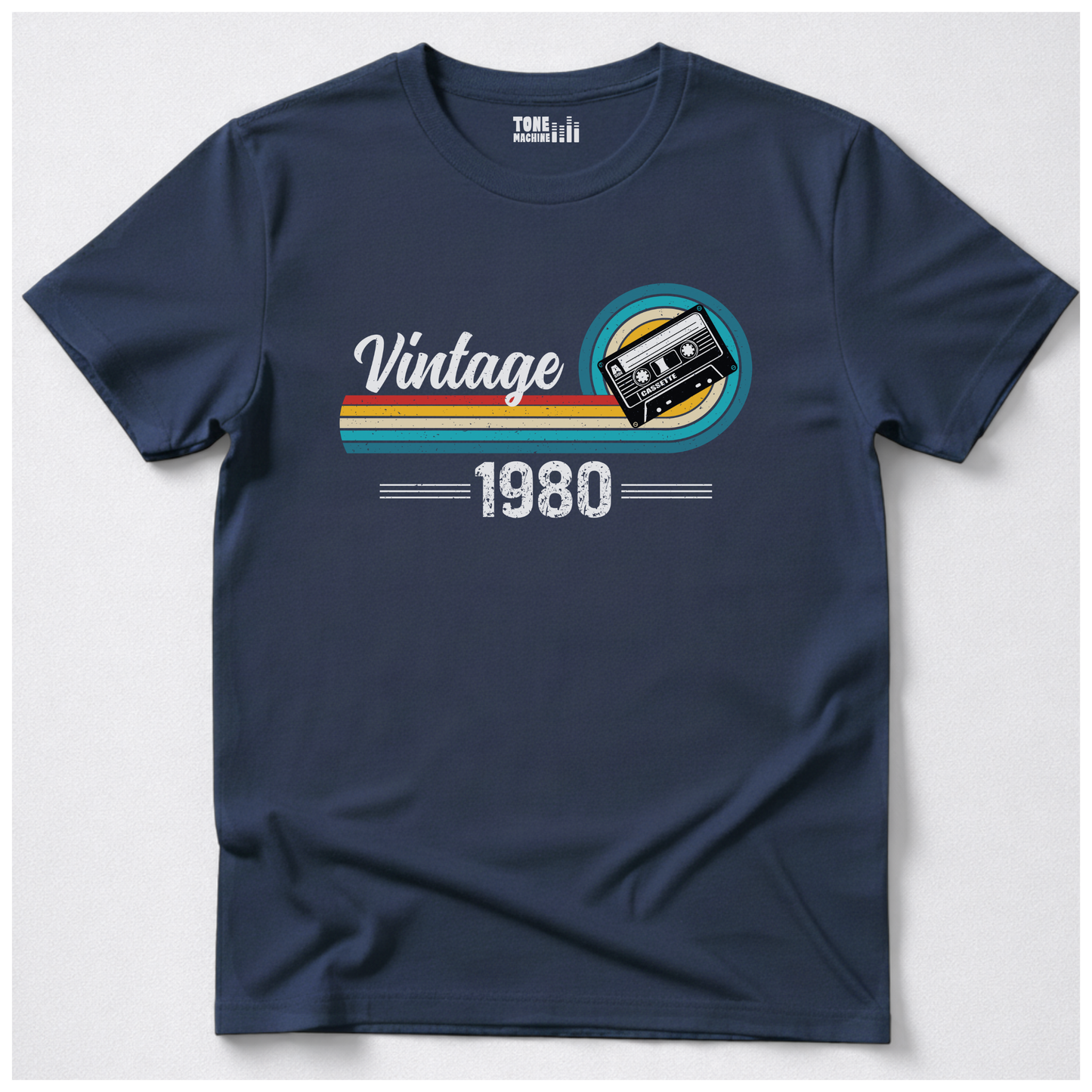 Vintage 1980 Cassette Retro T-Shirt