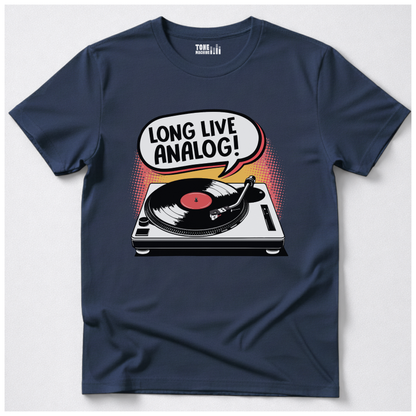 Long Live Analog Vinyl T-Shirt