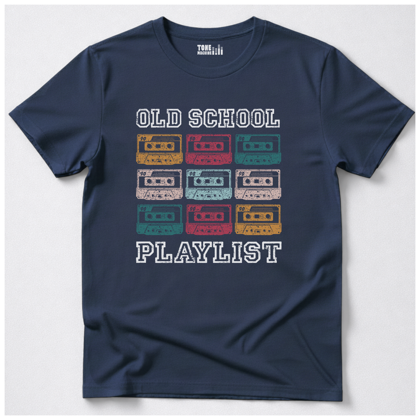 Old School Playlist Cassette Retro T-Shirt