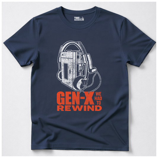 Gen X We Had To Rewind Retro T-Shirt