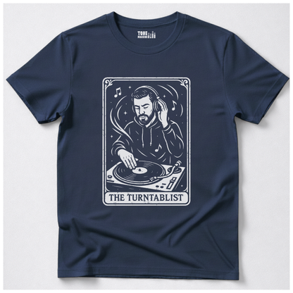 The Turntablist Tarot Card T-Shirt