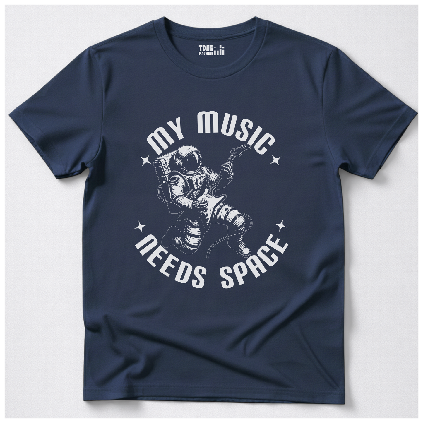 My Music Needs Space Guitar T-Shirt