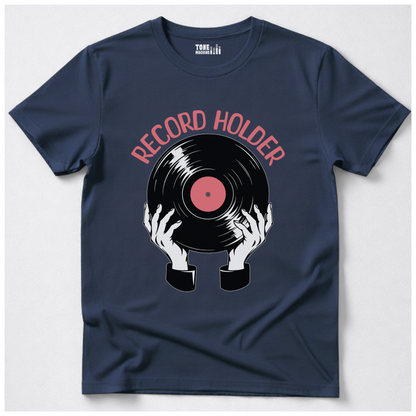 Record Holder Vinyl T-Shirt