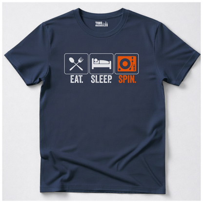 Eat Sleep Spin DJ T-Shirt