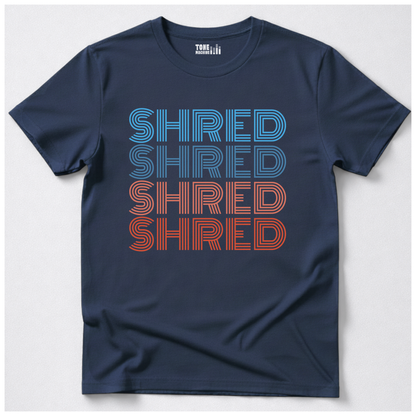 Shred Repeat Guitar T-Shirt