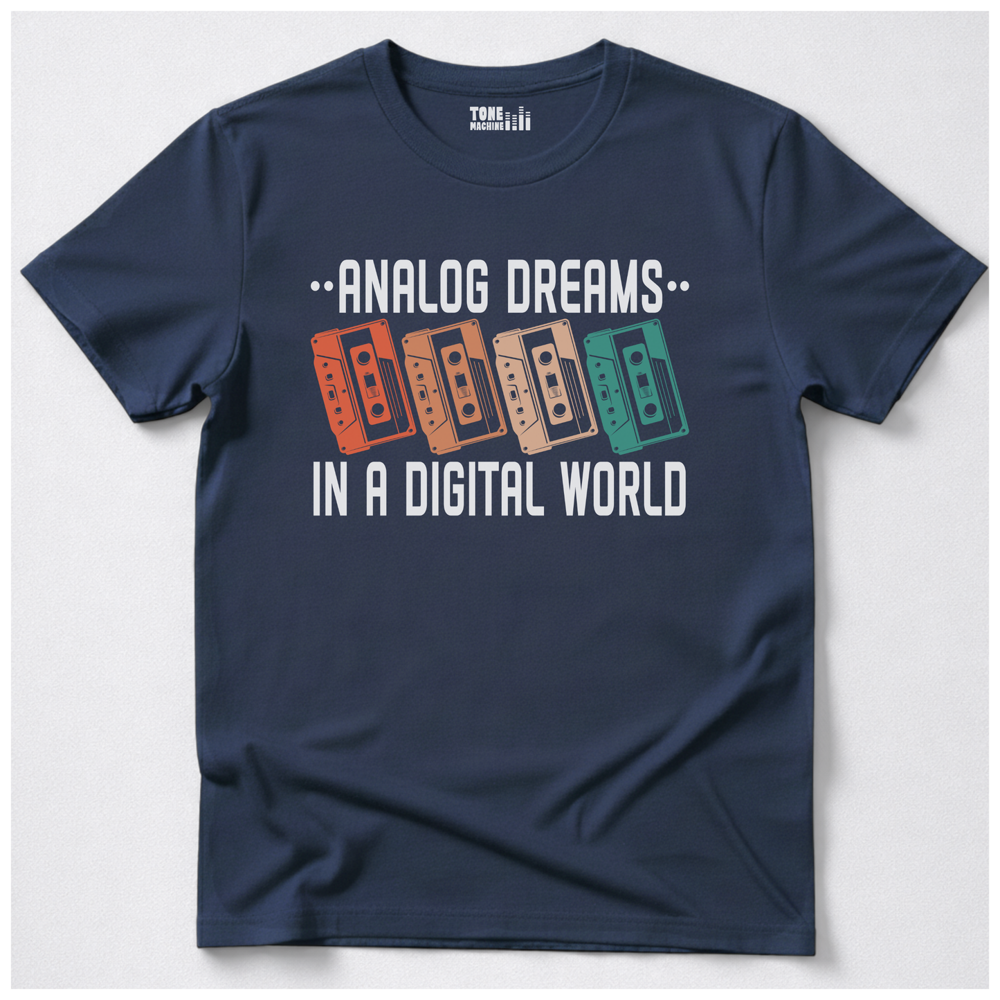 Analog Dreams Cassette Retro T-Shirt