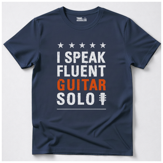 I Speak Fluent Guitar Solo Tshirt