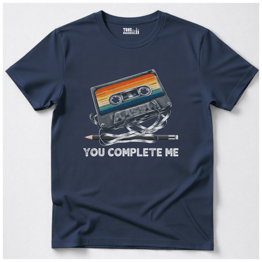 You Complete Me Cassette Retro T-Shirt