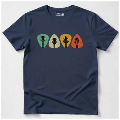 Retro Guitar Picks T-Shirt