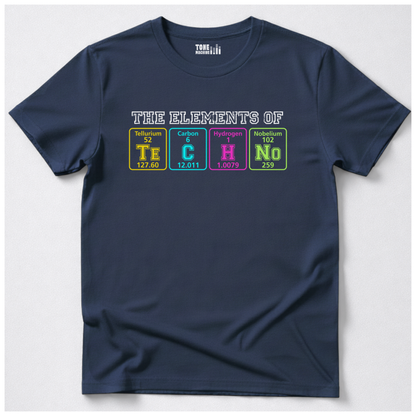 The Elements Of Techno DJ T-Shirt