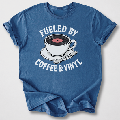 Fueled By Coffee And Vinyl T-Shirt