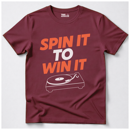 Spin It To Win It Vinyl T-Shirt