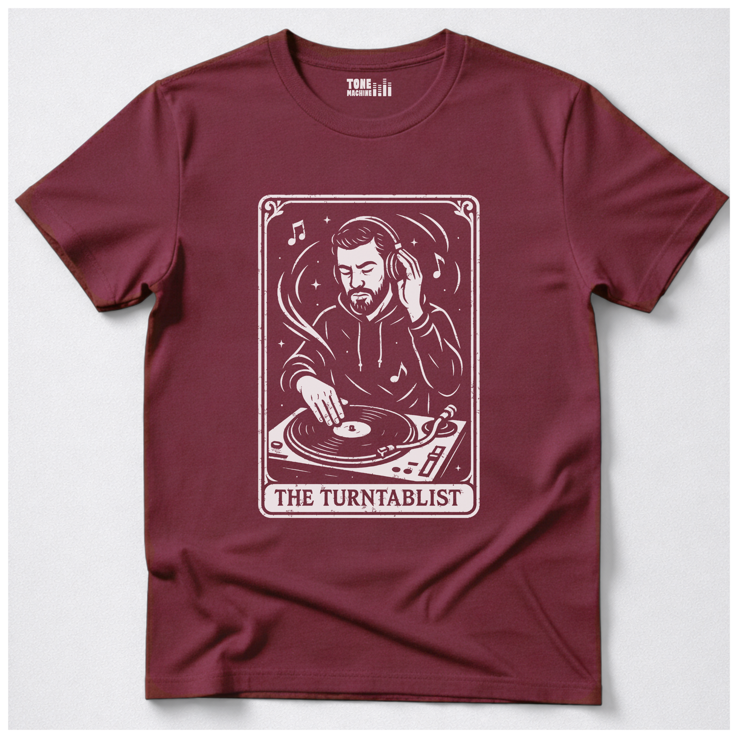 The Turntablist Tarot Card T-Shirt