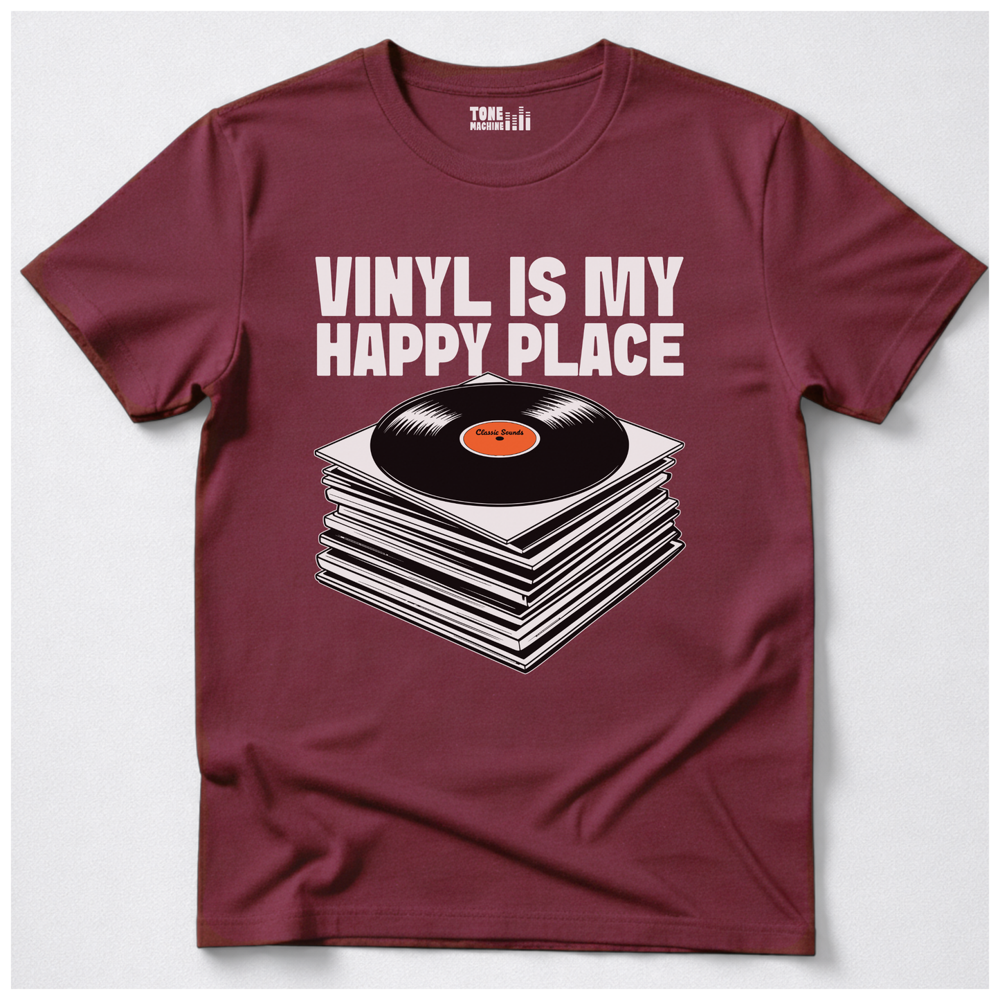 Vinyl Is My Happy Place T-Shirt