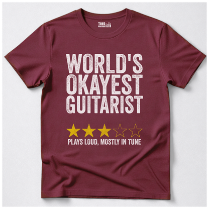 World's Okayest Guitarist T-Shirt