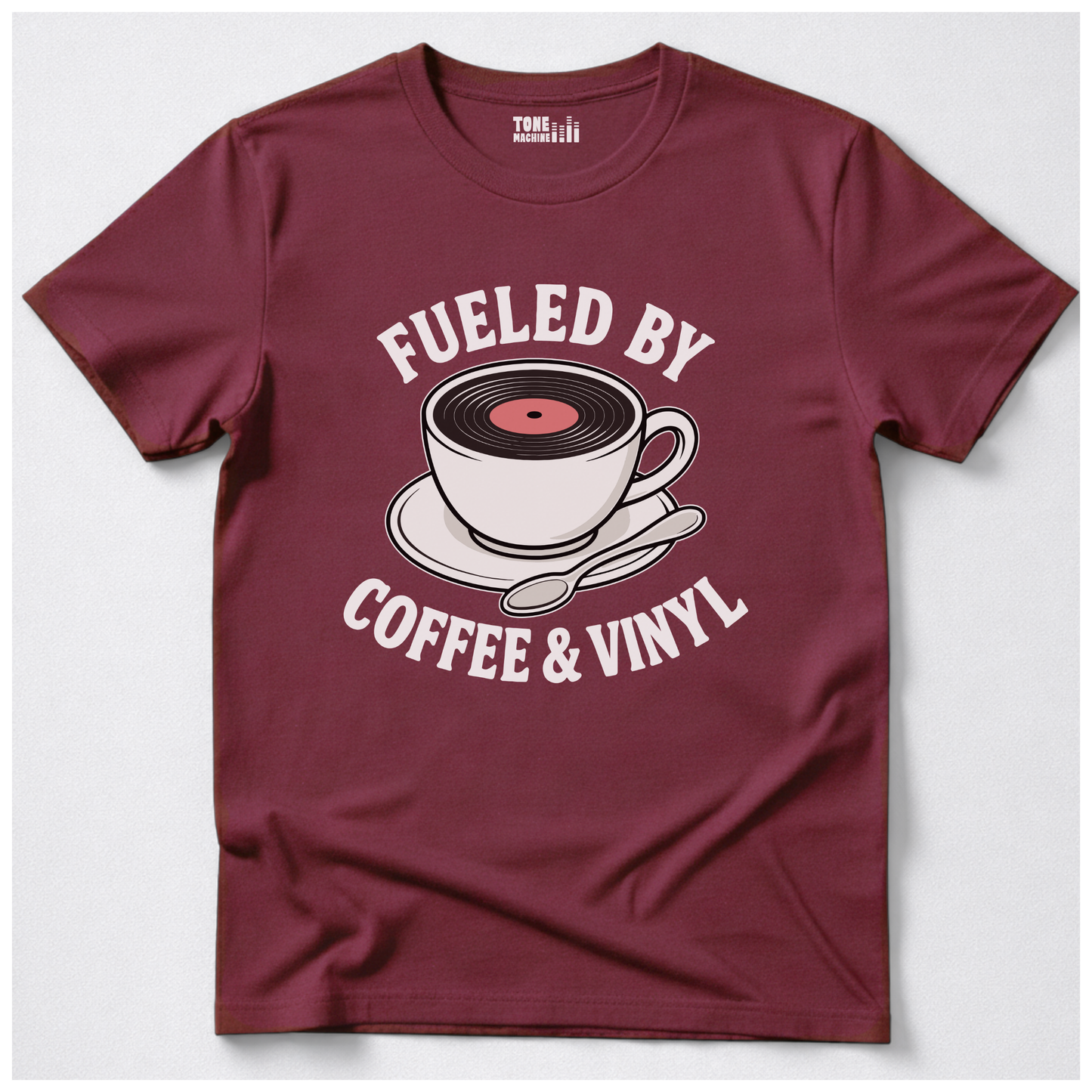 Fueled By Coffee And Vinyl T-Shirt