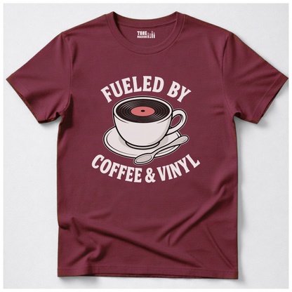 Fueled By Coffee And Vinyl T-Shirt