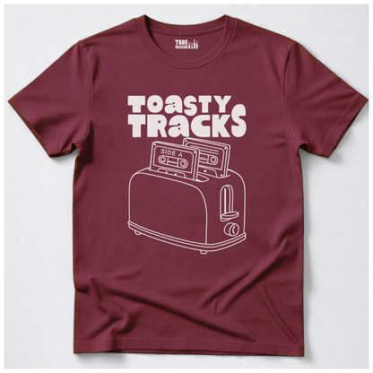 Toasty Tracks Retro T-Shirt