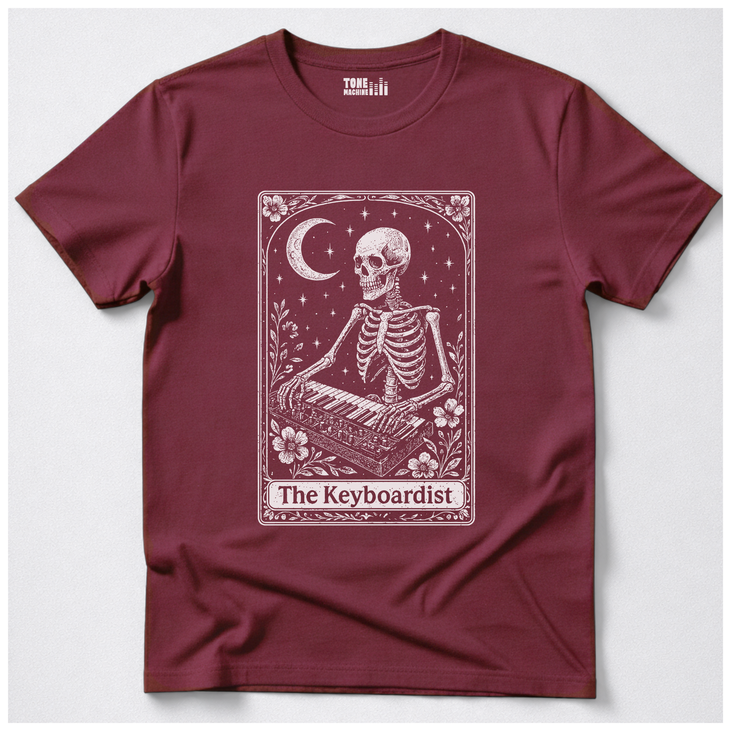 The Keyboardist Tarot Card T-Shirt
