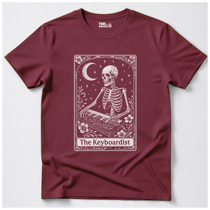 The Keyboardist Tarot Card T-Shirt