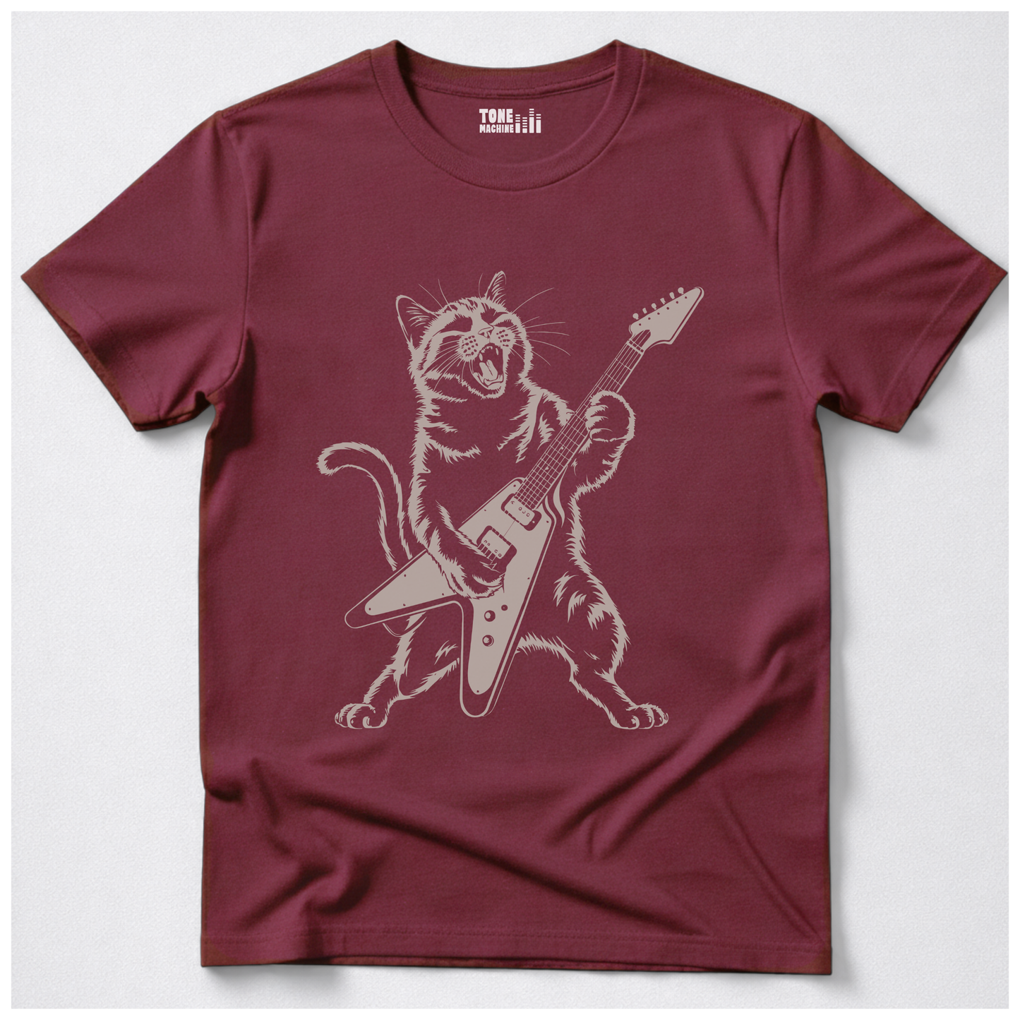 Distortion Kitty Guitar T-Shirt