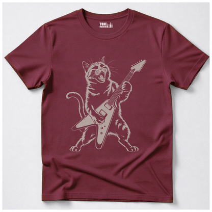 Distortion Kitty Guitar T-Shirt
