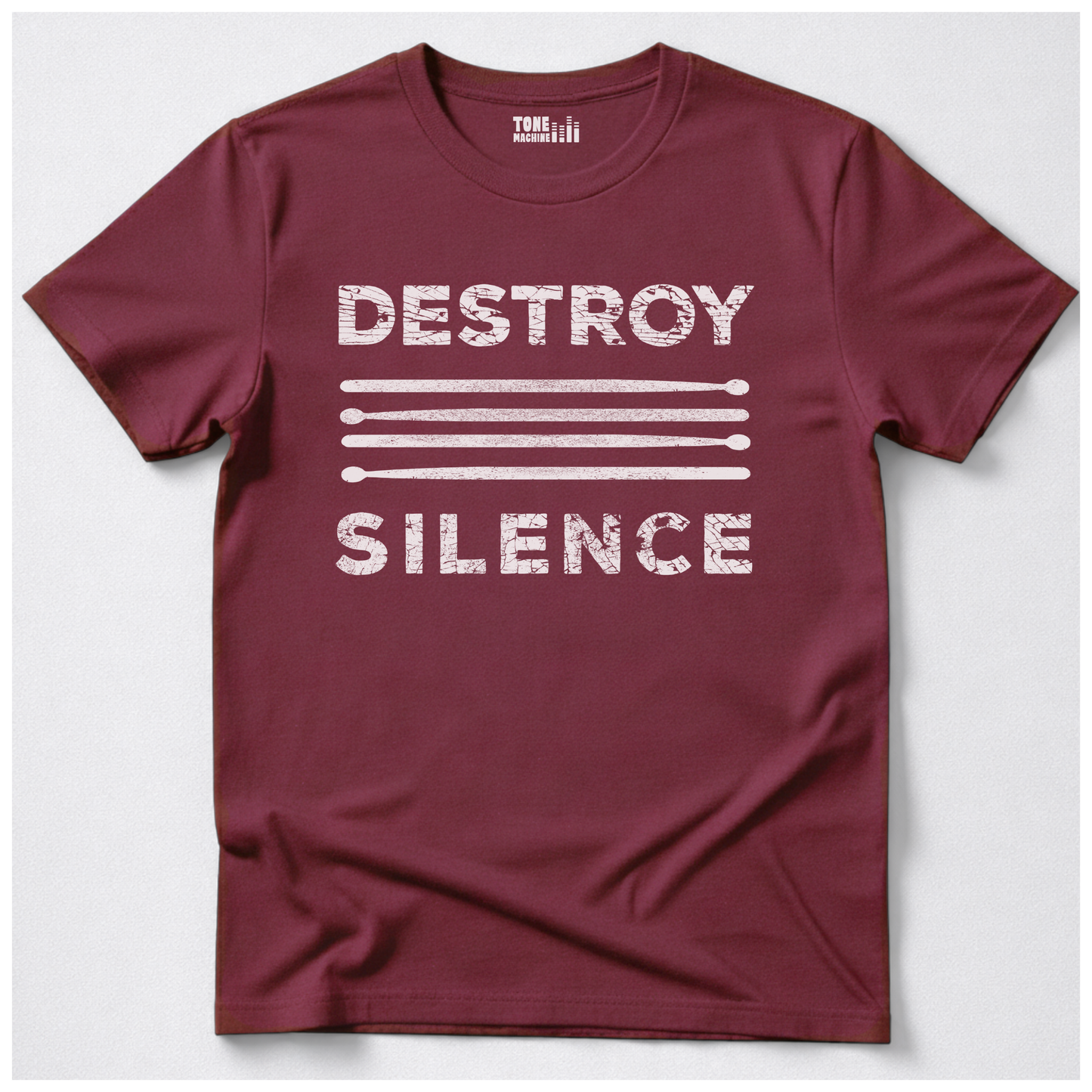 Destroy Silence Drum T-Shirt