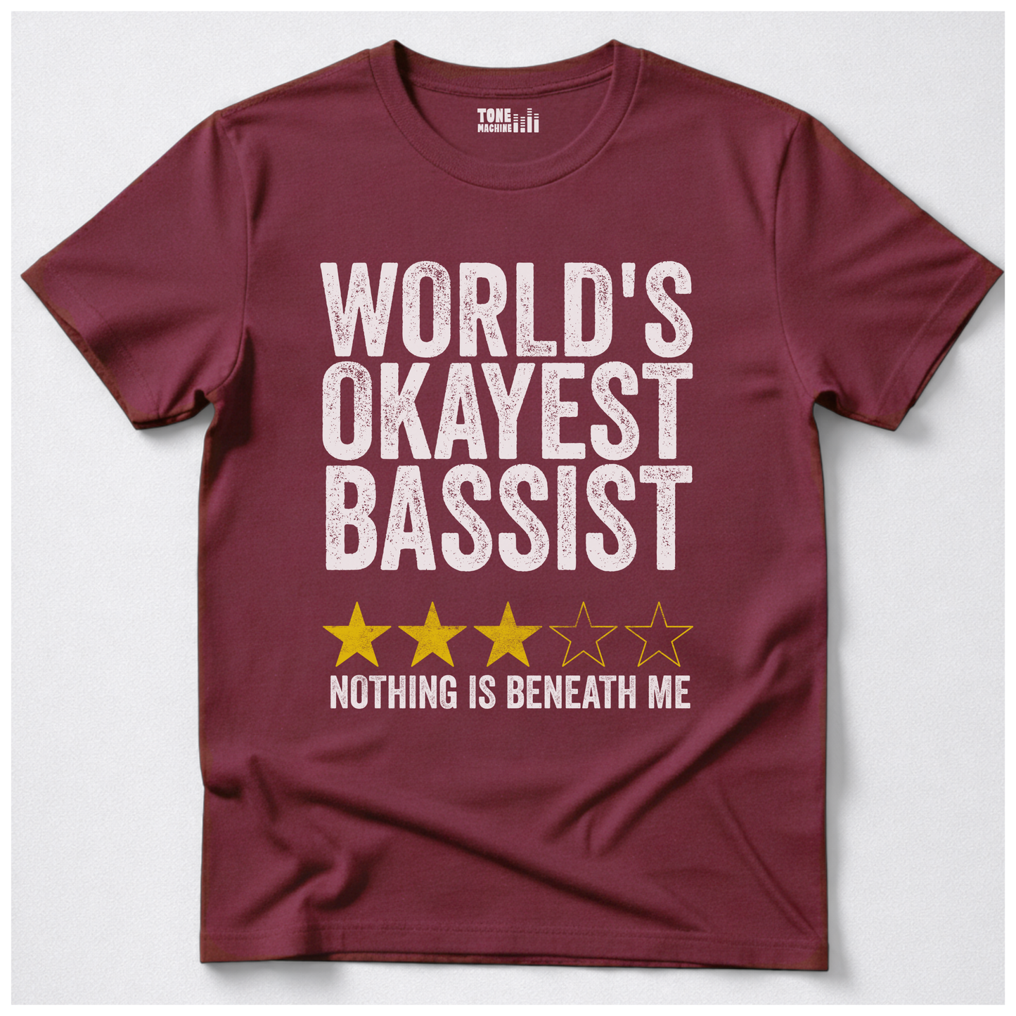 World's Okayest Bassist T-Shirt