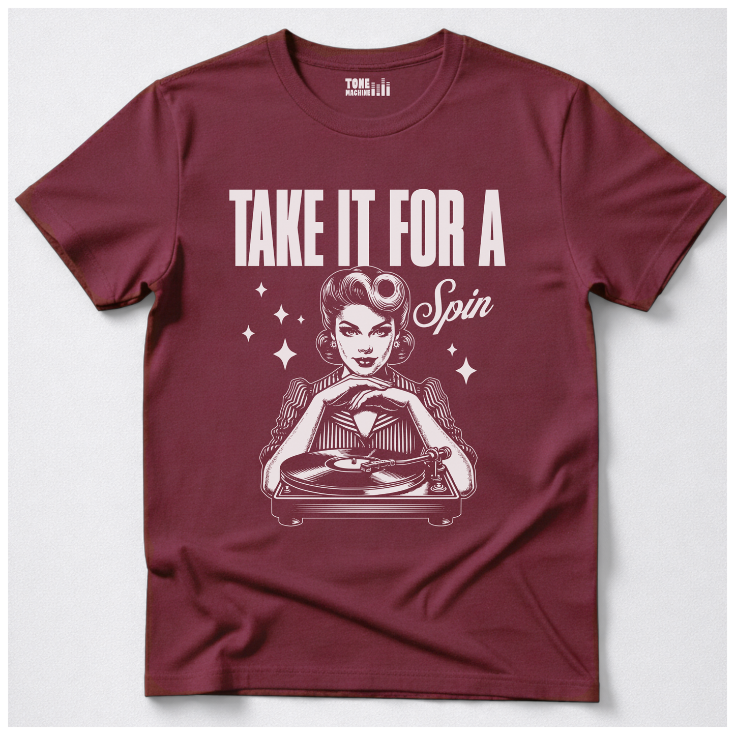 Take It For A Spin Vinyl T-Shirt