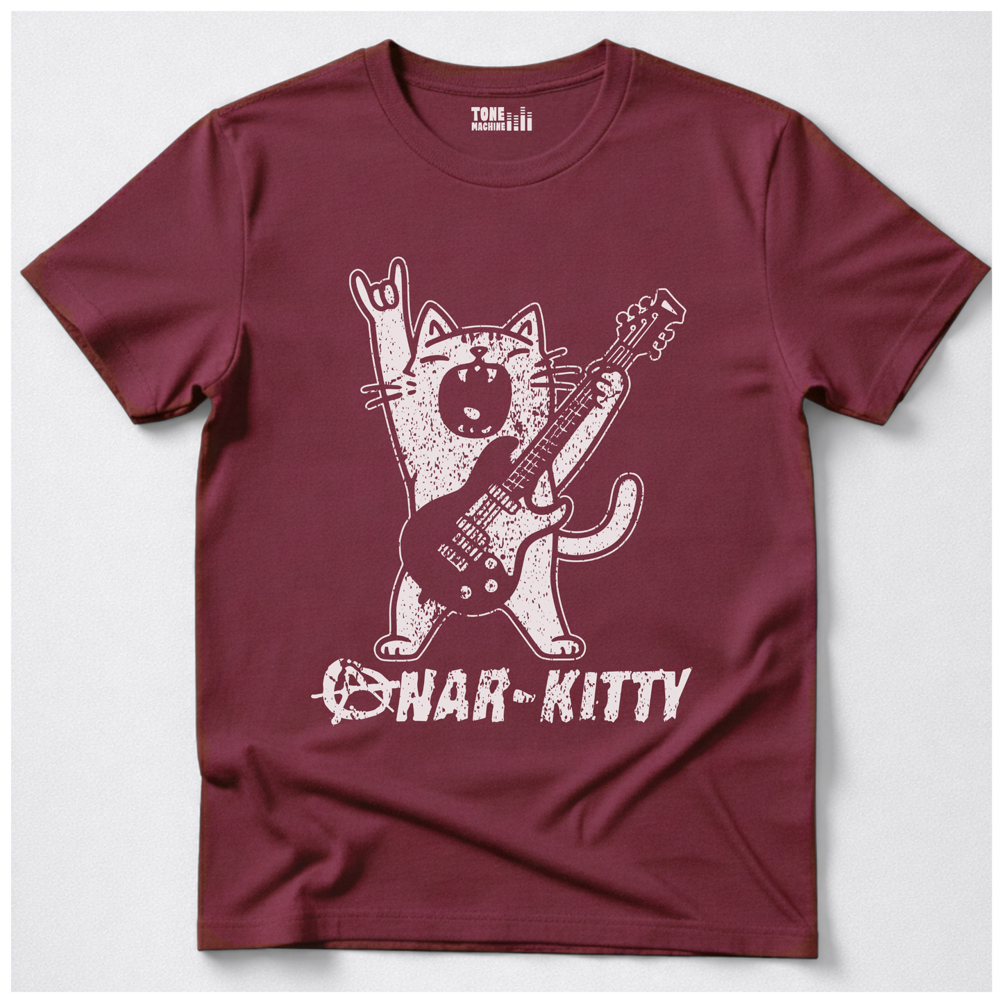 Anar-Kitty Guitar T-Shirt