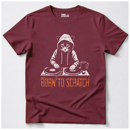 Born To Scratch DJ T-Shirt