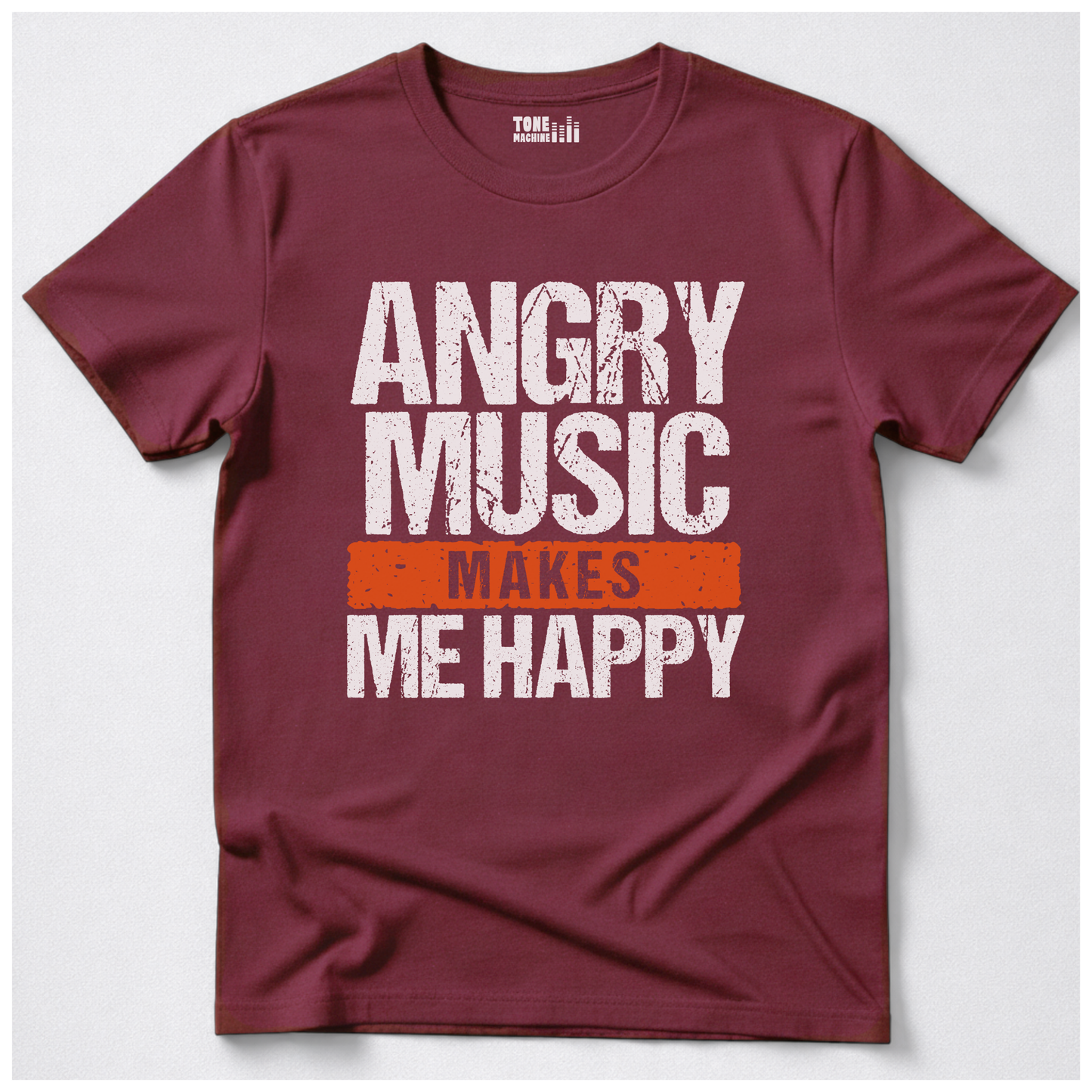 Angry Music Makes Me Happy T-Shirt