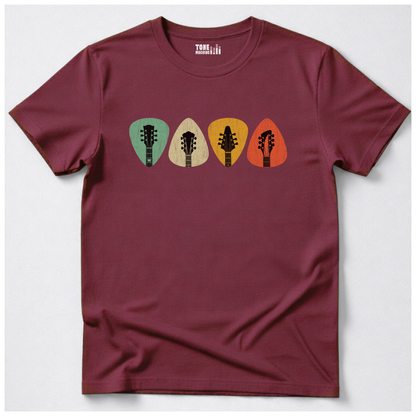 Retro Guitar Picks T-Shirt