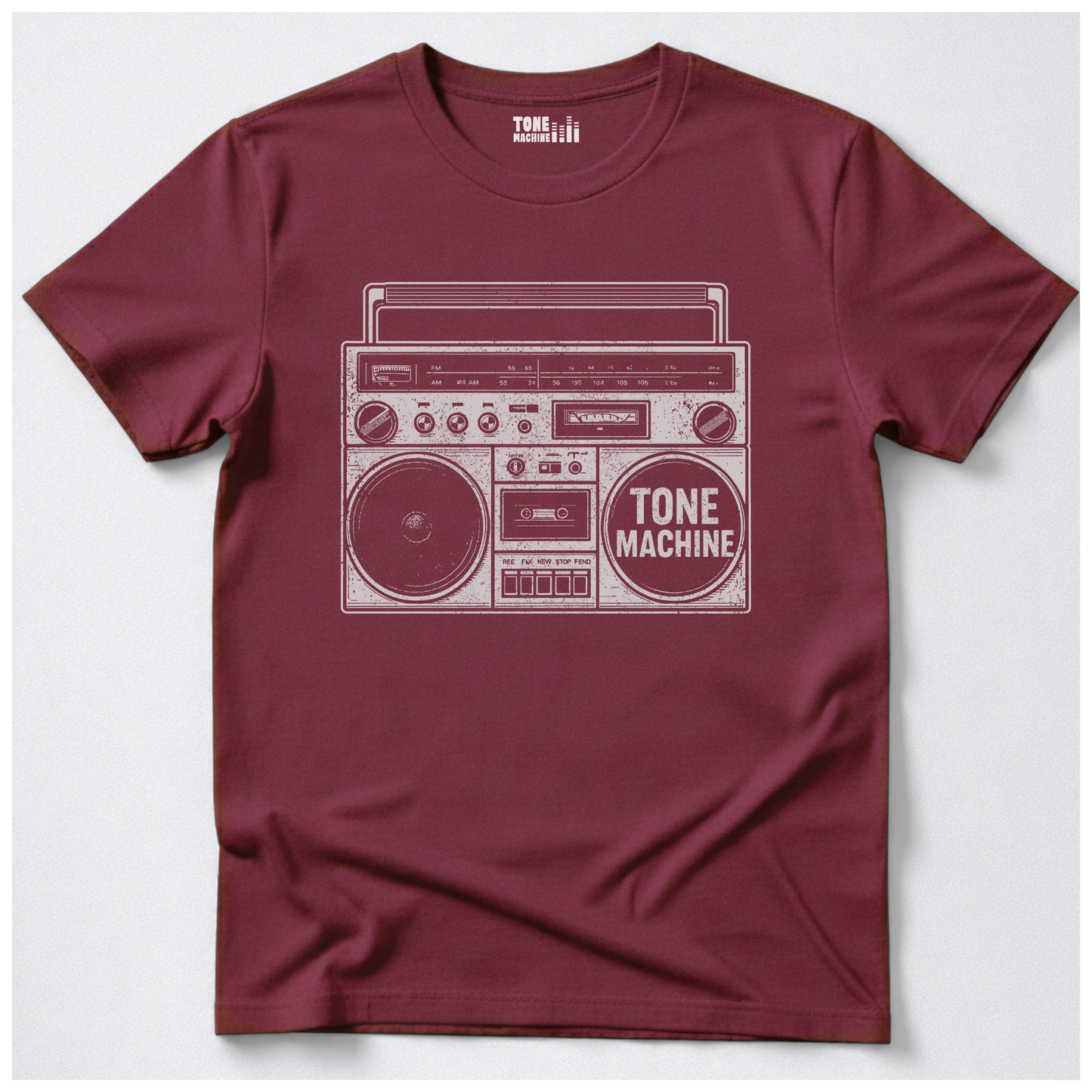 Tone Machine Classic Boombox Retro T-Shirt