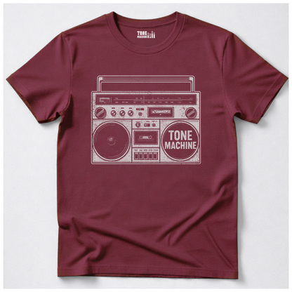 Tone Machine Classic Boombox Retro T-Shirt