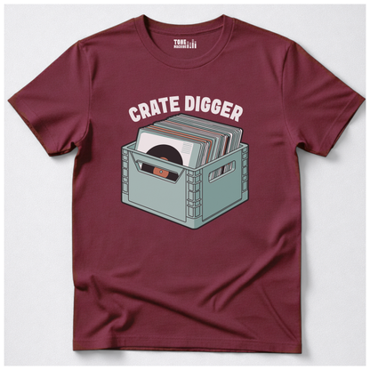 Crate Digger Vinyl T-Shirt