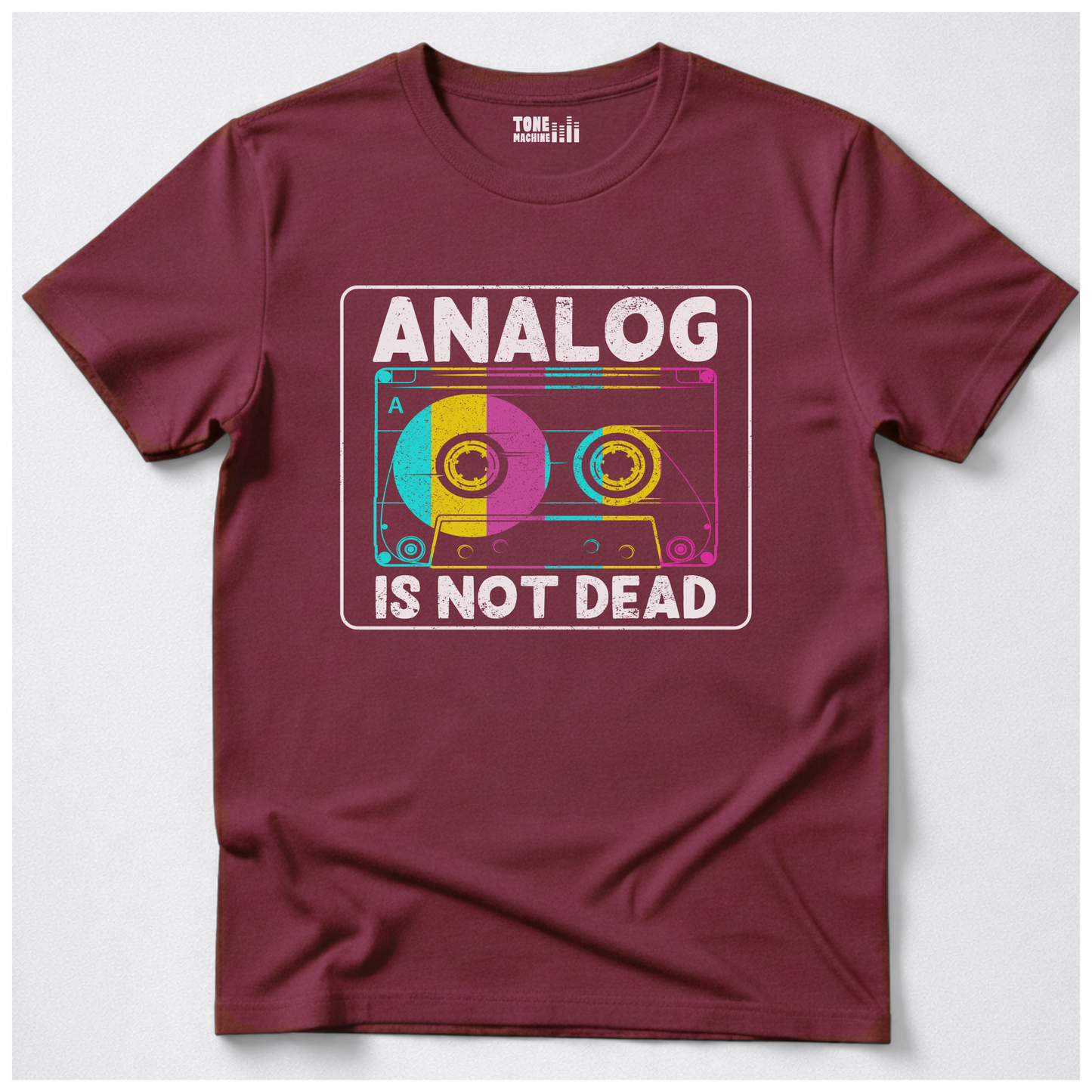 Analog Is Not Dead Cassette Retro T-Shirt