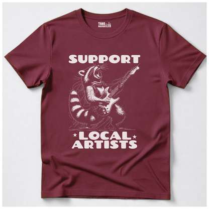 Support Local Artists Guitar T-shirt