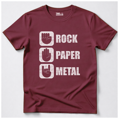 Rock Paper Metal T-Shirt