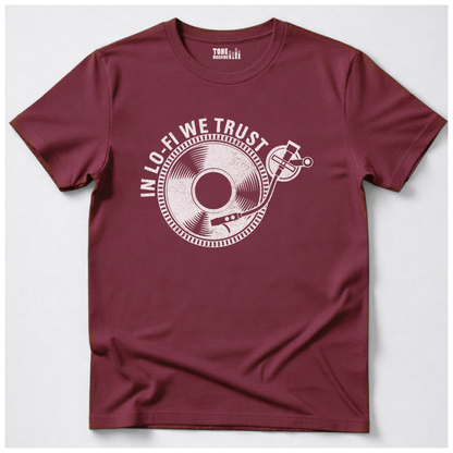 In Lo-Fi We Trust Vinyl T-Shirt