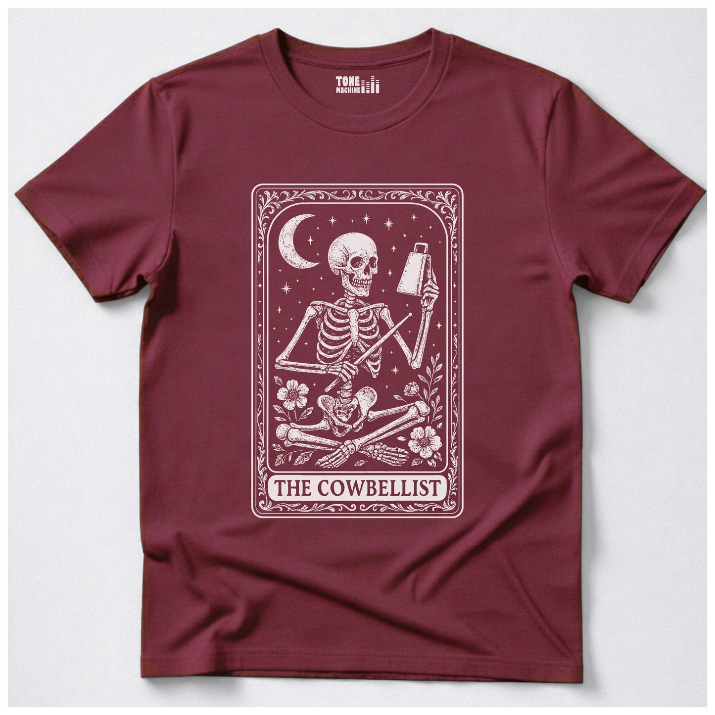 The Cowbellist Tarot Card T-Shirt