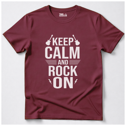 Keep Calm And Rock On T-Shirt