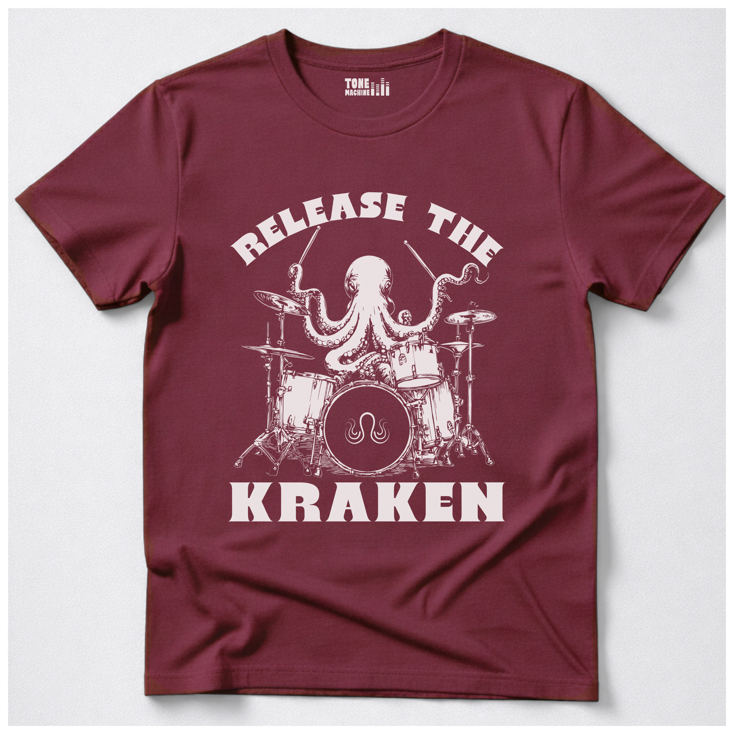 Release The Kraken Drum T-Shirt