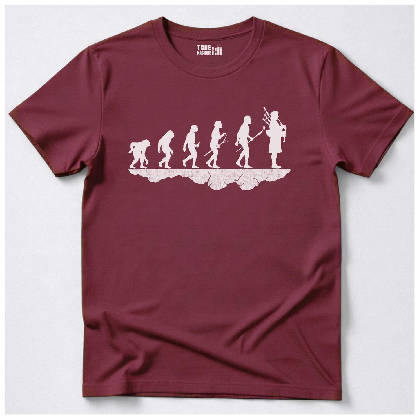Bagpiper Evolution T-Shirt