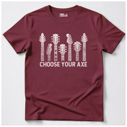 Choose Your Axe Guitar T-Shirt