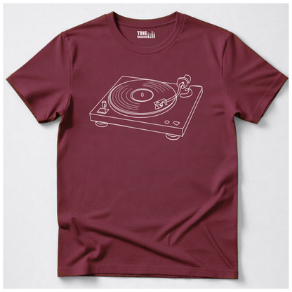 Linear Spins Vinyl T-Shirt